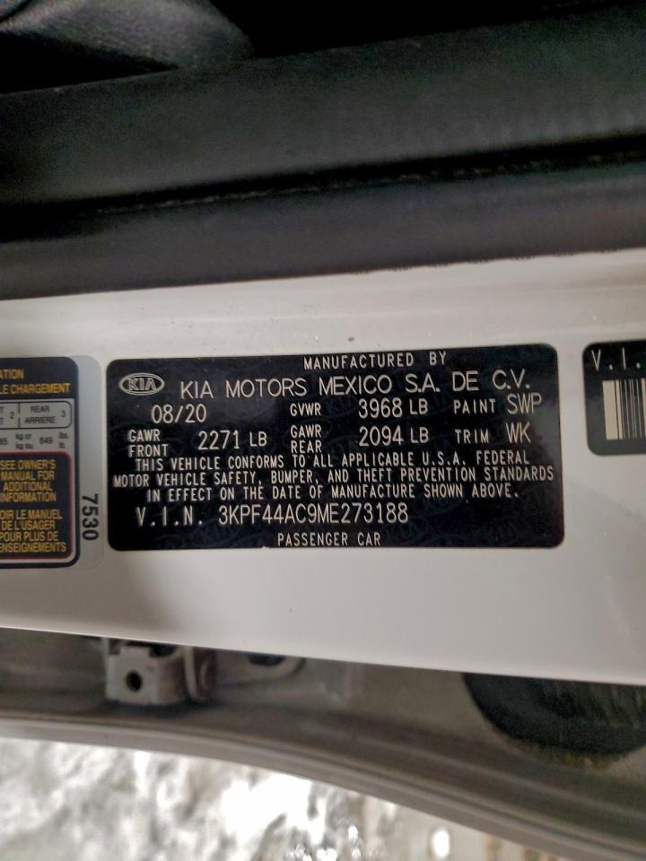 2021 KIA FORTE