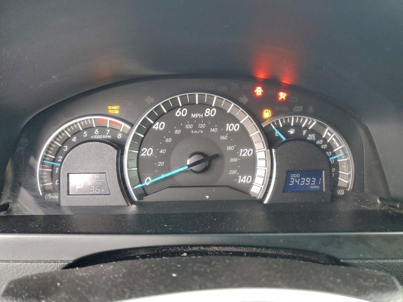 2014 TOYOTA CAMRY