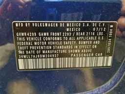 2013 VOLKSWAGEN JETTA