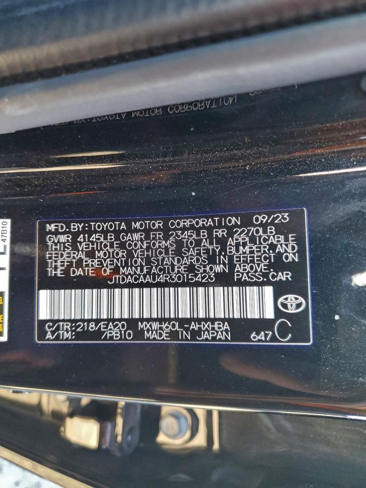 2024 TOYOTA PRIUS