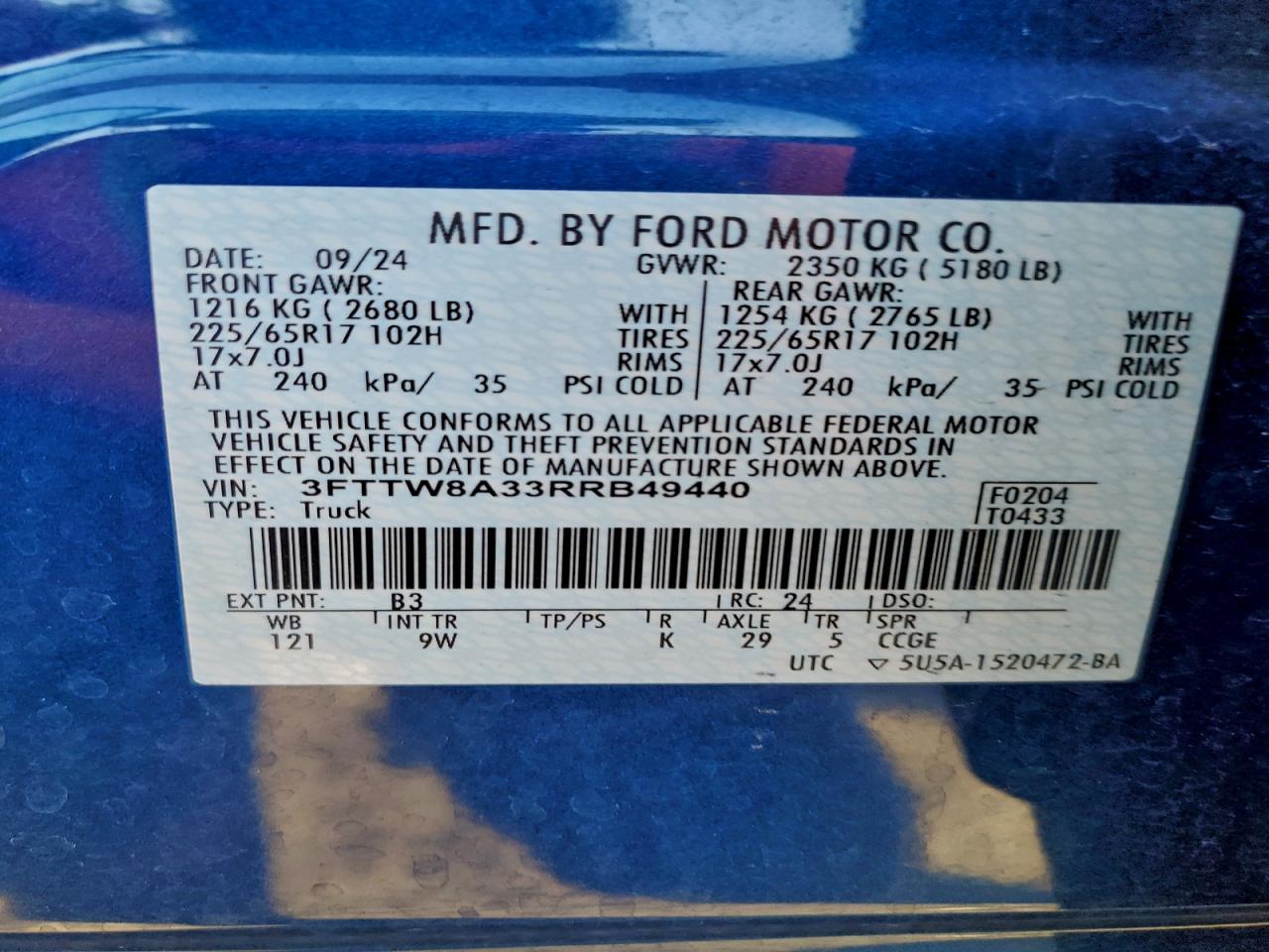 2024 FORD Maverick