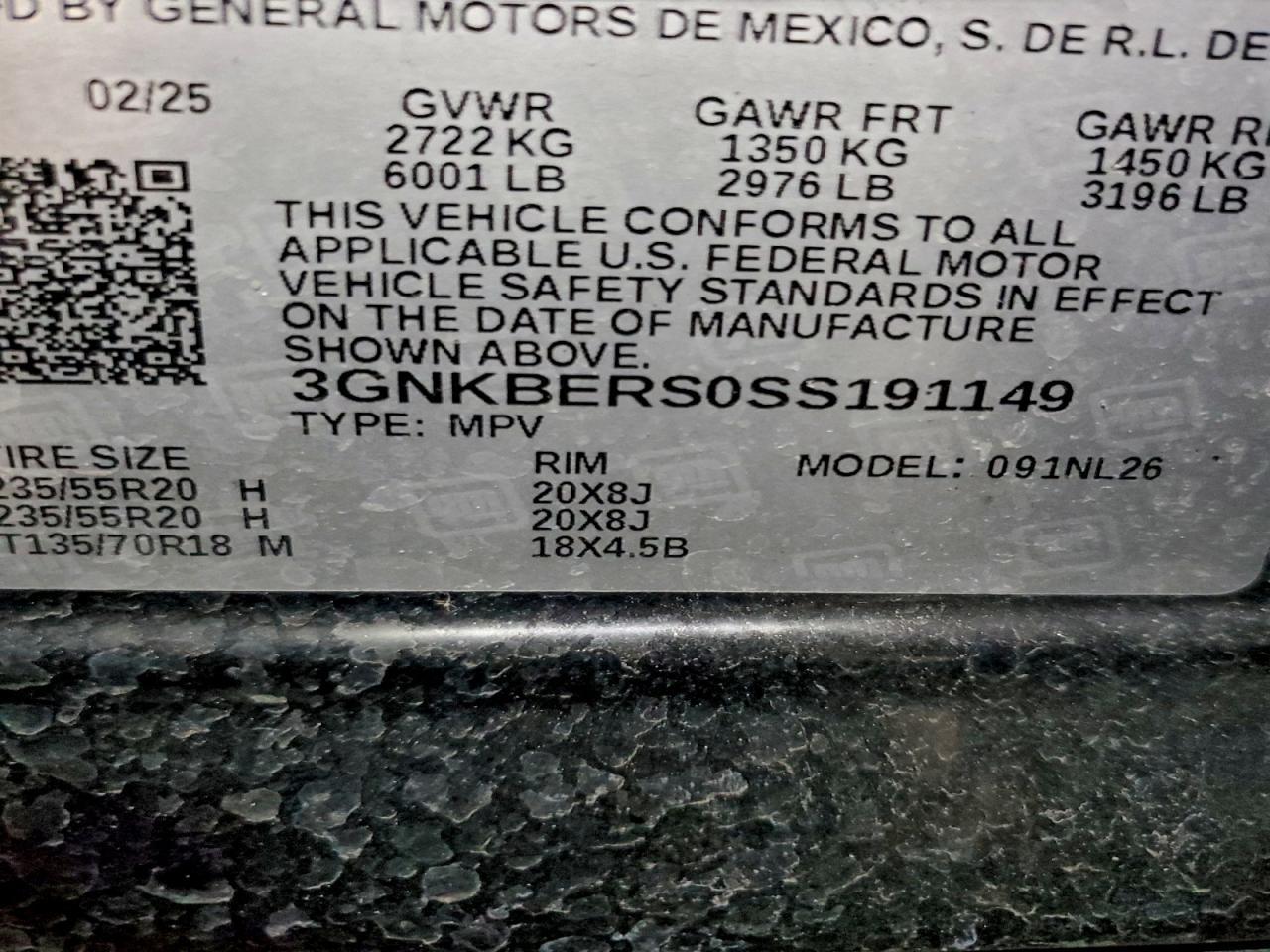 2025 CHEVROLET BLAZER