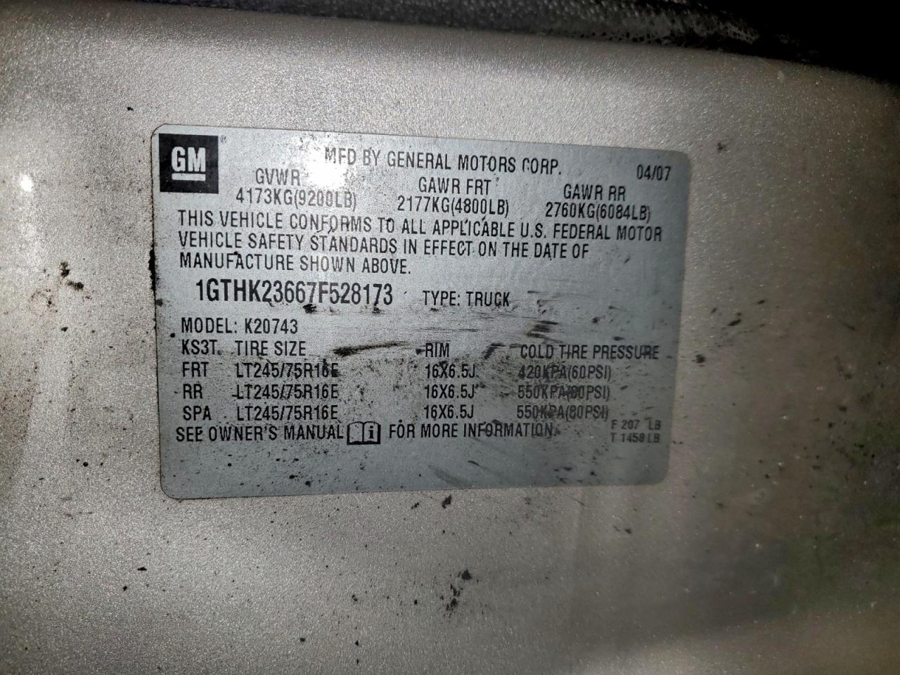2007 GMC Sierra
