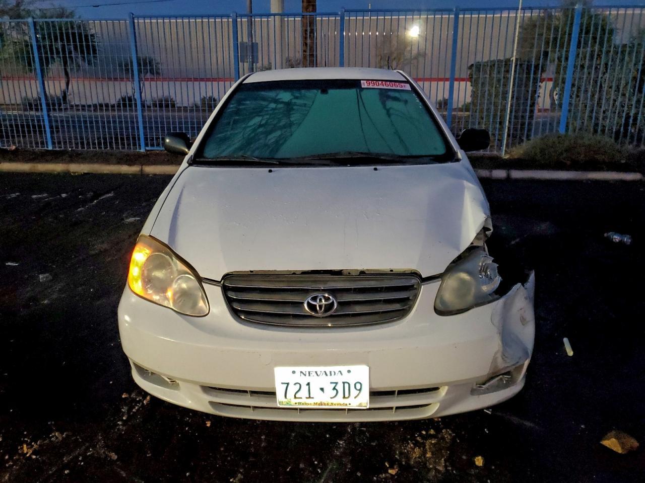 2003 TOYOTA COROLLA