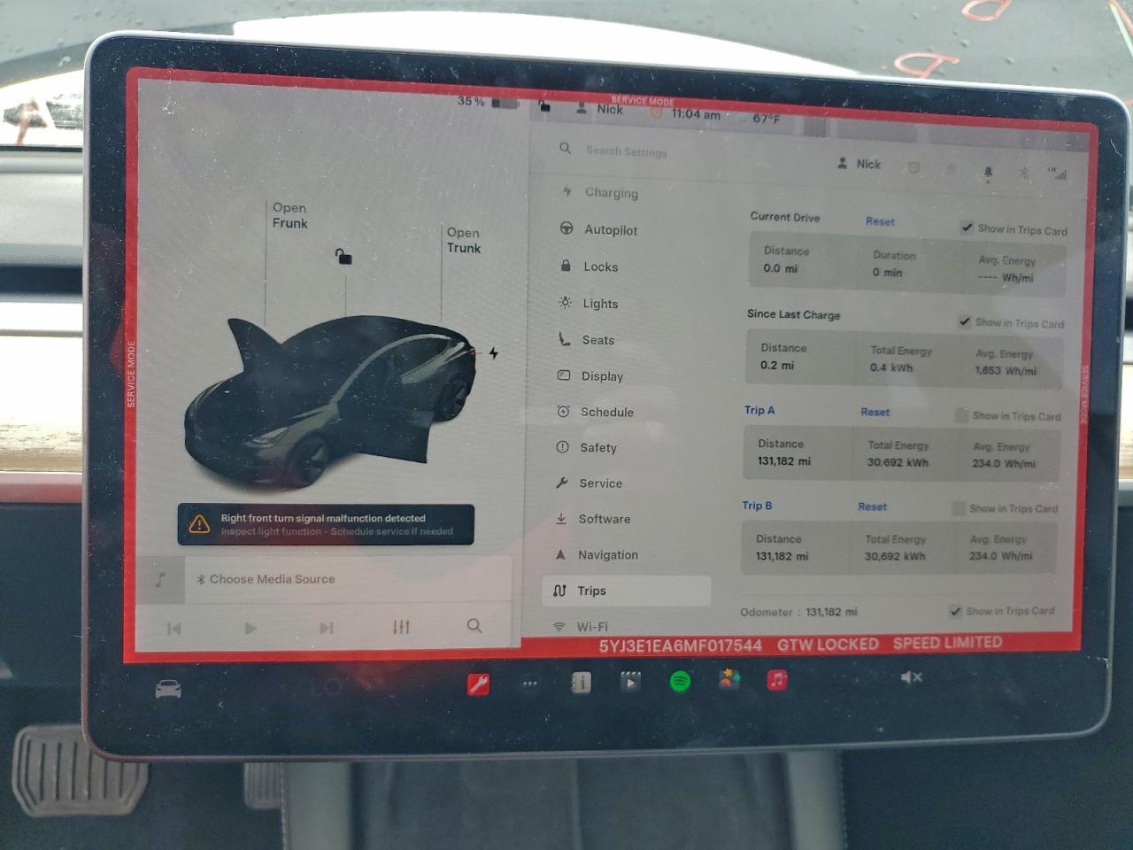 2021 TESLA MODEL 3