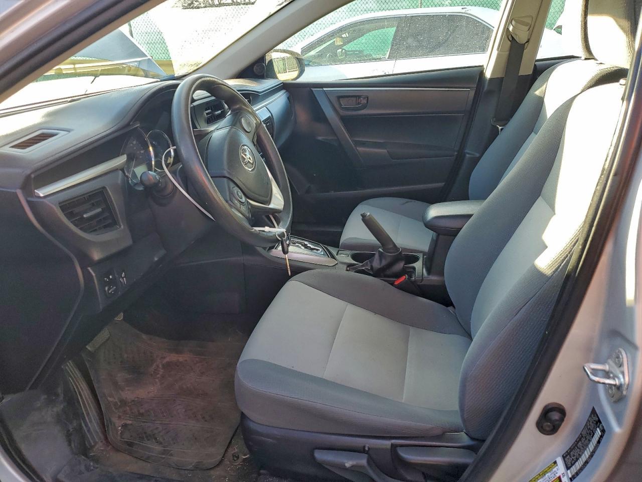 2016 TOYOTA COROLLA