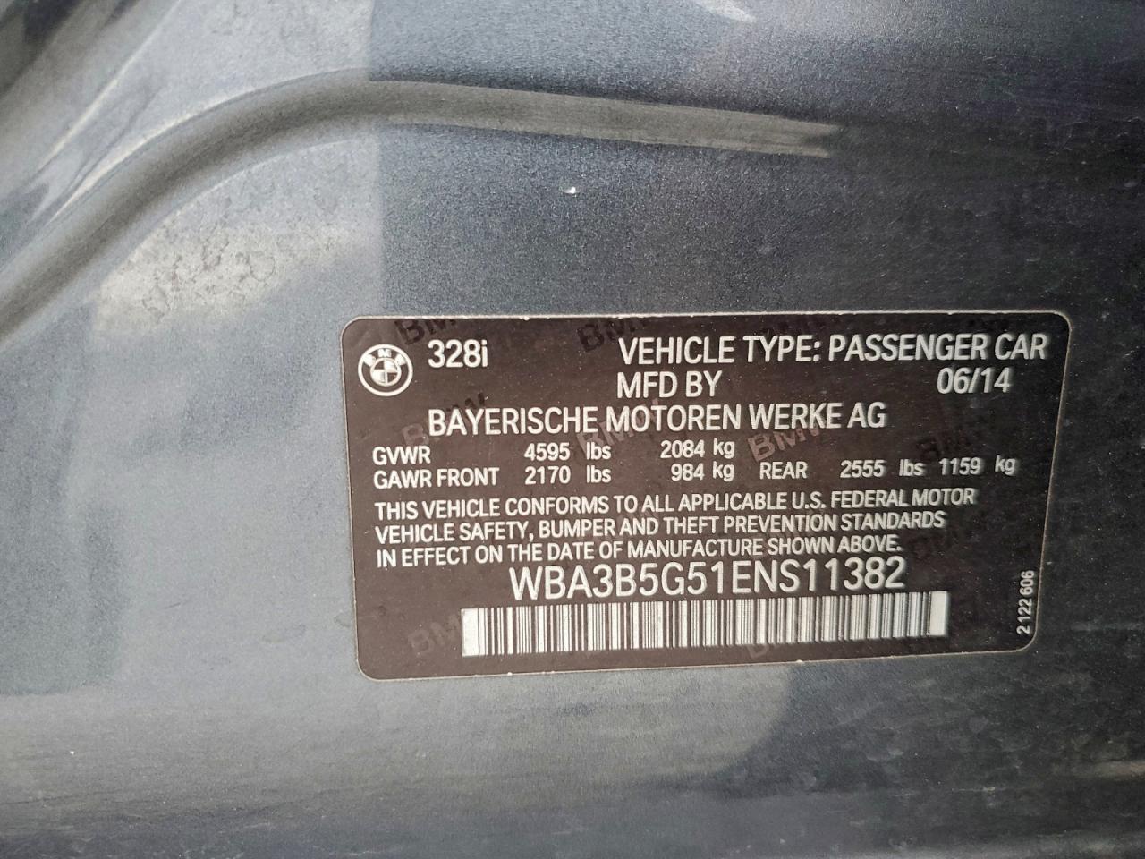 2014 BMW 3 SERIES