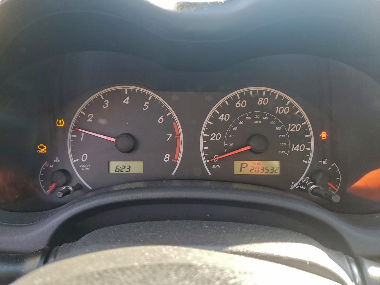2009 TOYOTA COROLLA