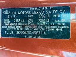 2019 KIA FORTE