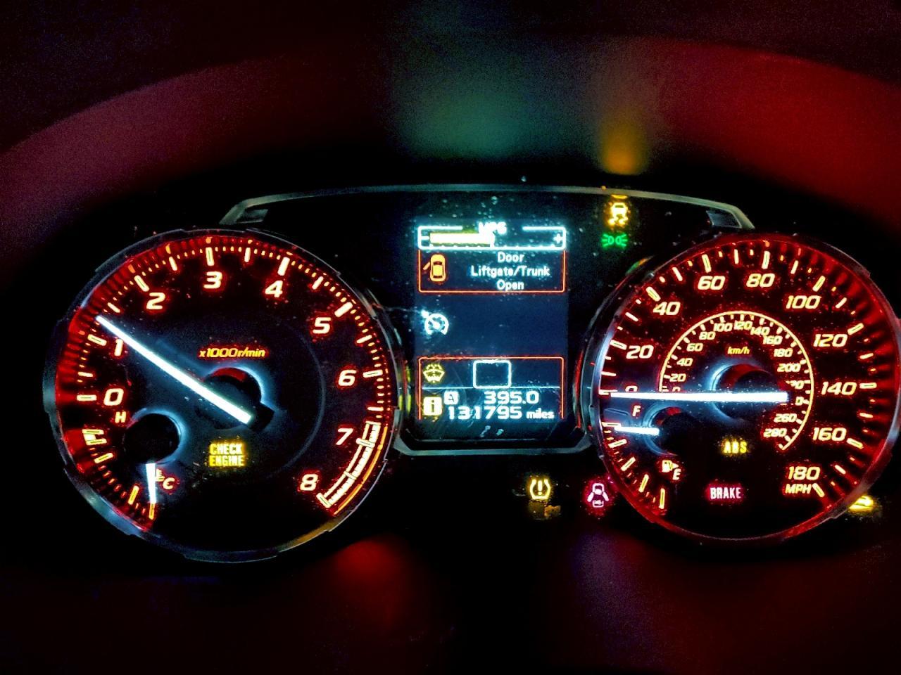 2016 SUBARU WRX