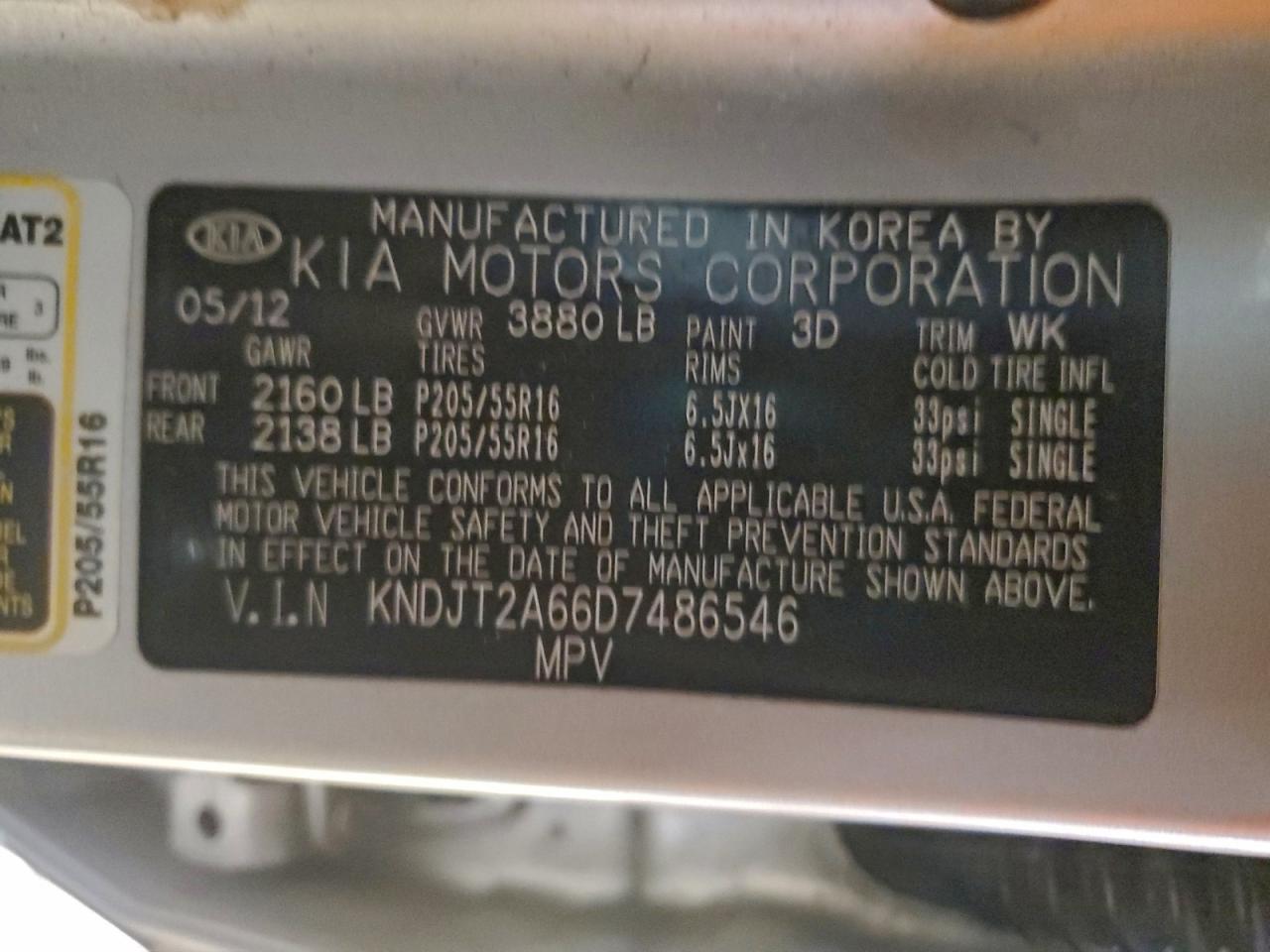 2013 KIA SOUL
