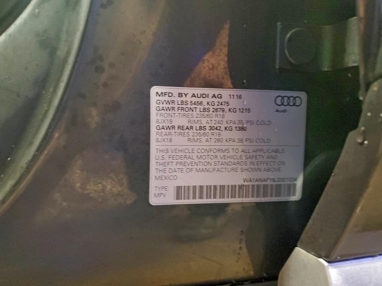 2018 AUDI Q5