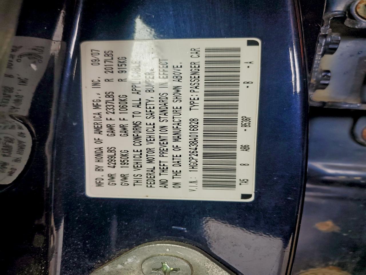 2008 HONDA ACCORD