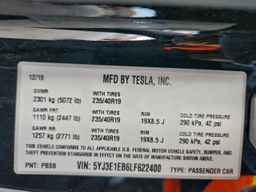 2020 TESLA MODEL 3
