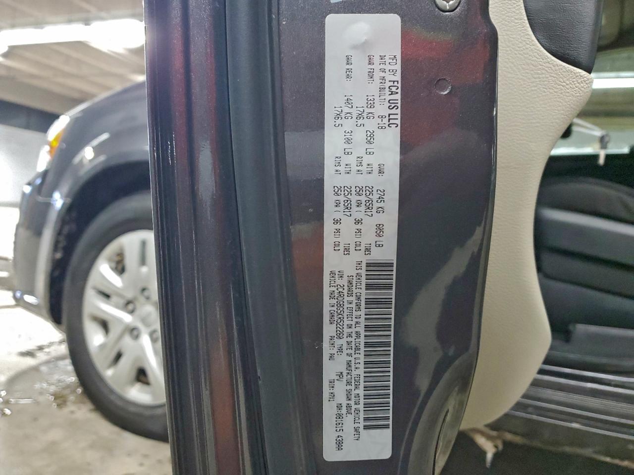 2019 DODGE GRAND CARAVAN