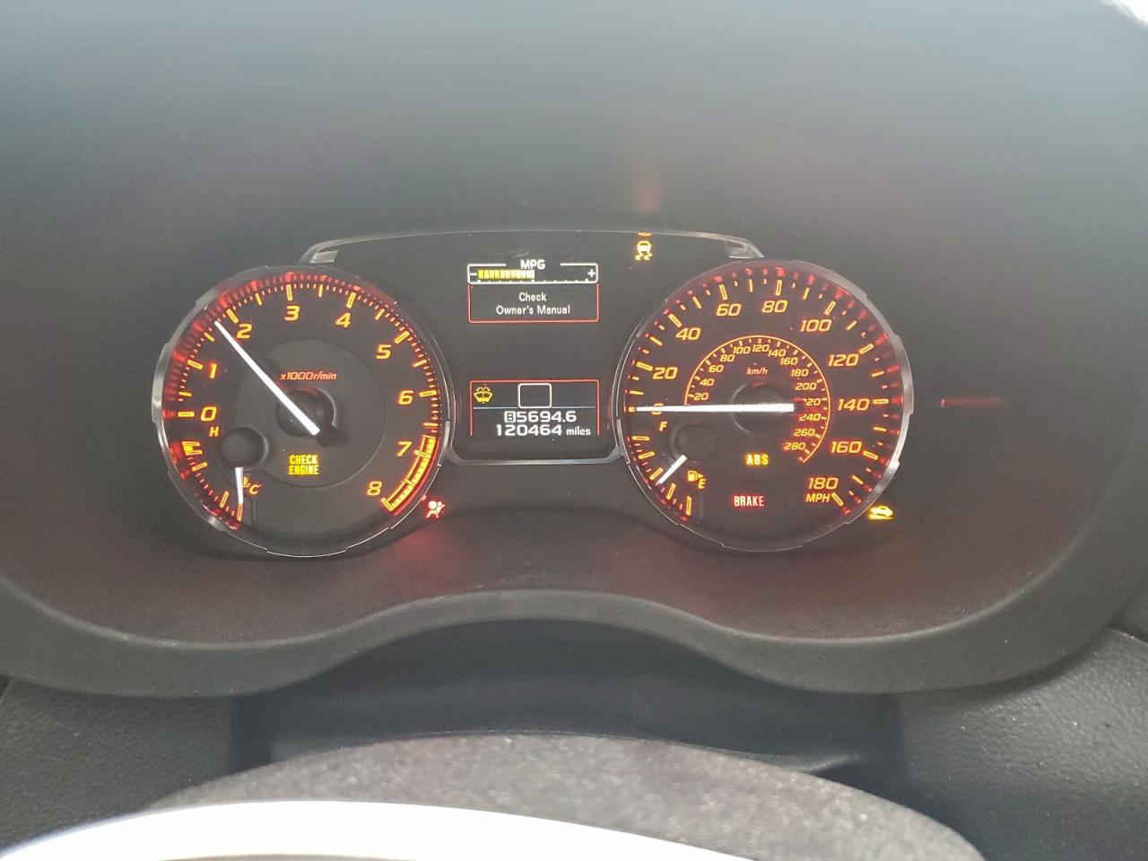 2015 SUBARU WRX