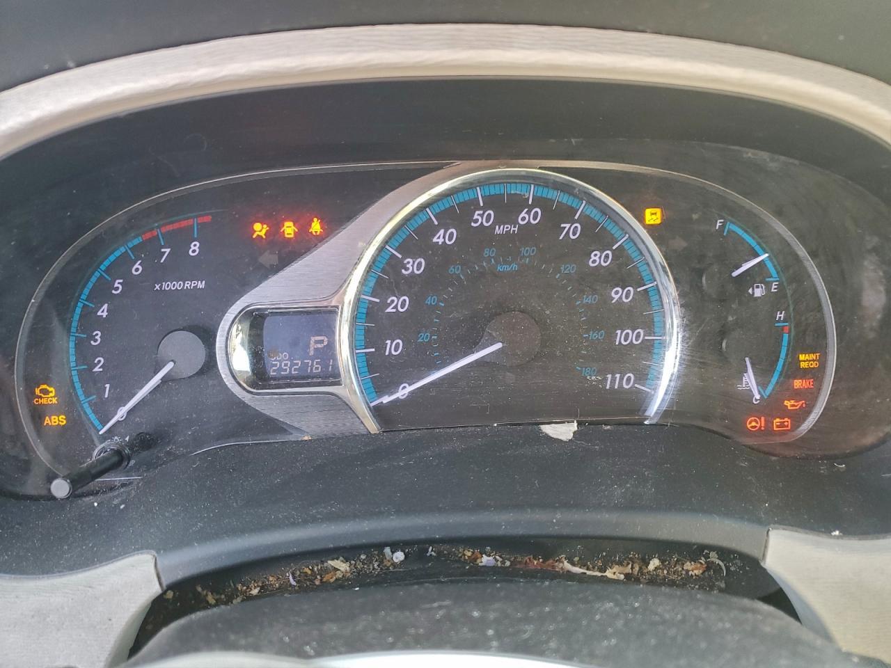 2012 TOYOTA SIENNA