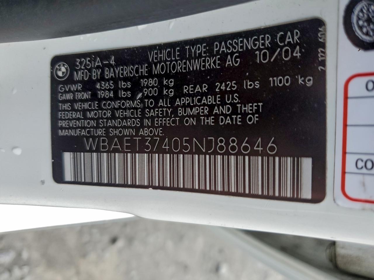2005 BMW 3 SERIES
