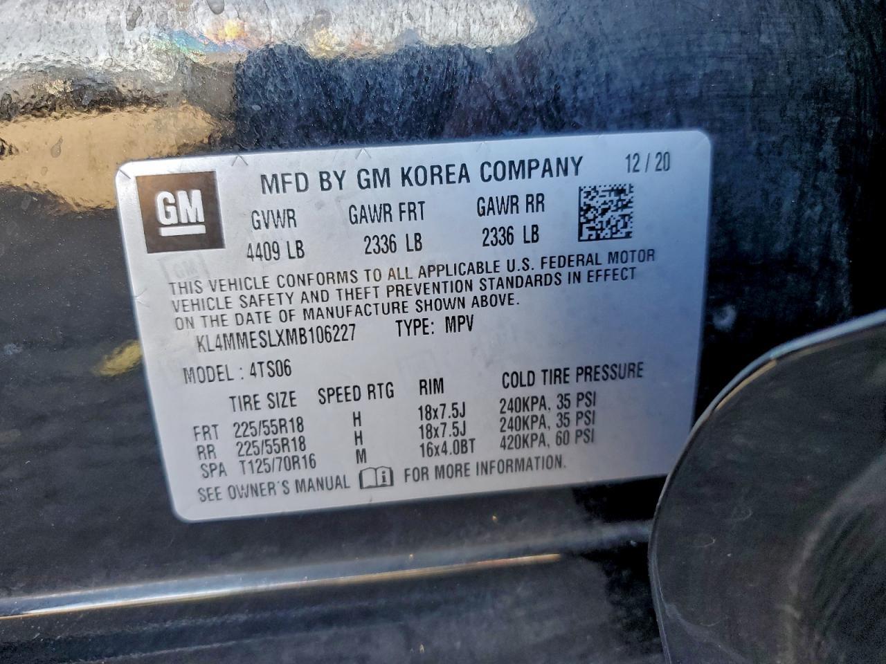 2021 BUICK Encore GX
