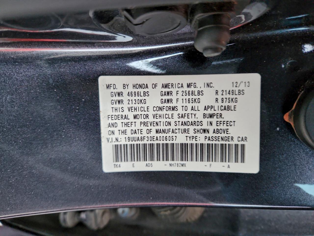 2014 ACURA TL