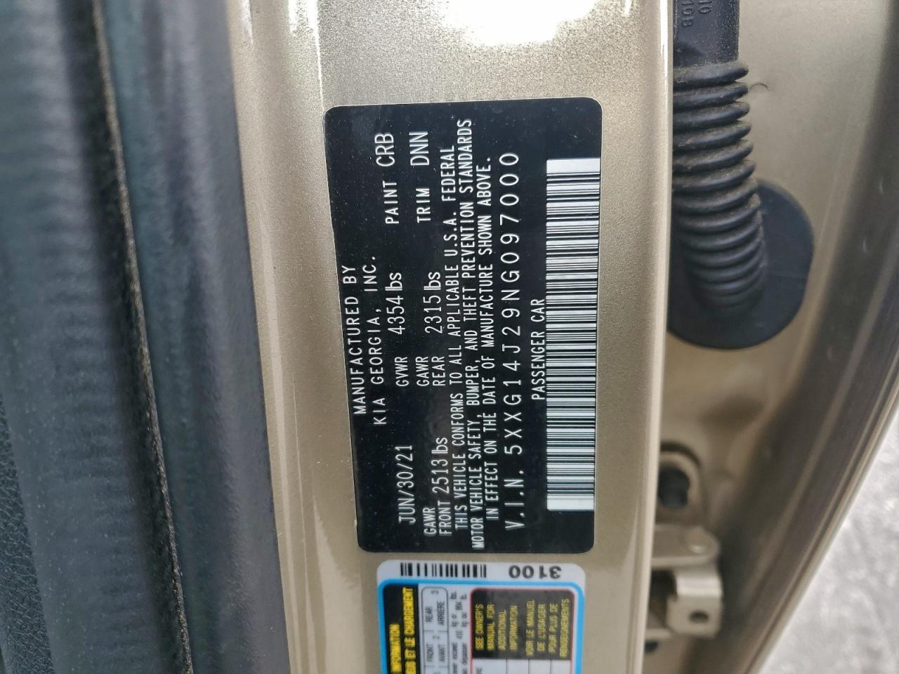 2022 KIA K5