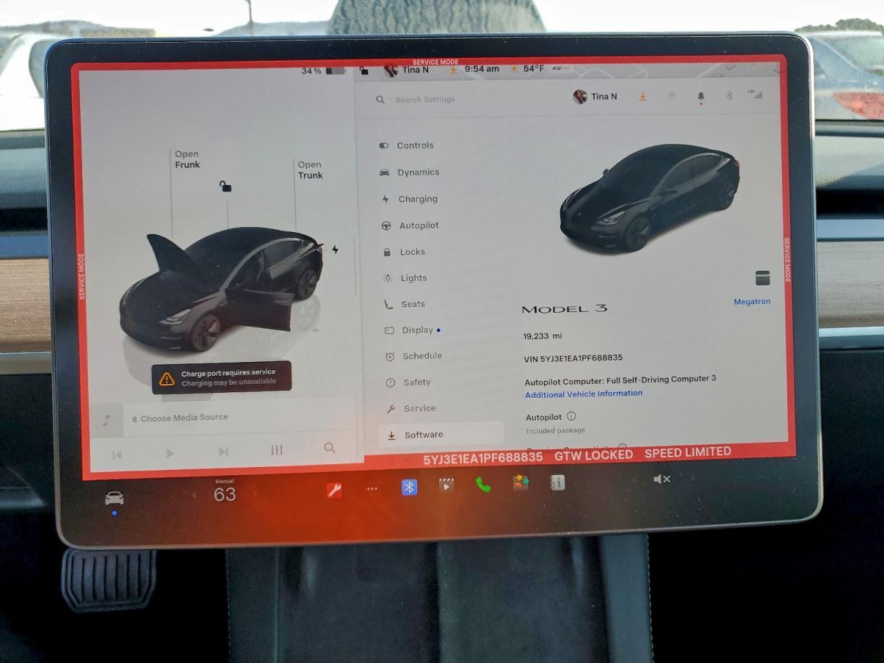 2023 TESLA MODEL 3
