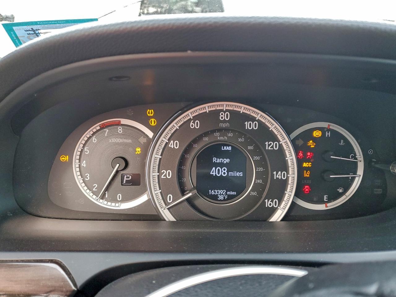 2016 HONDA ACCORD