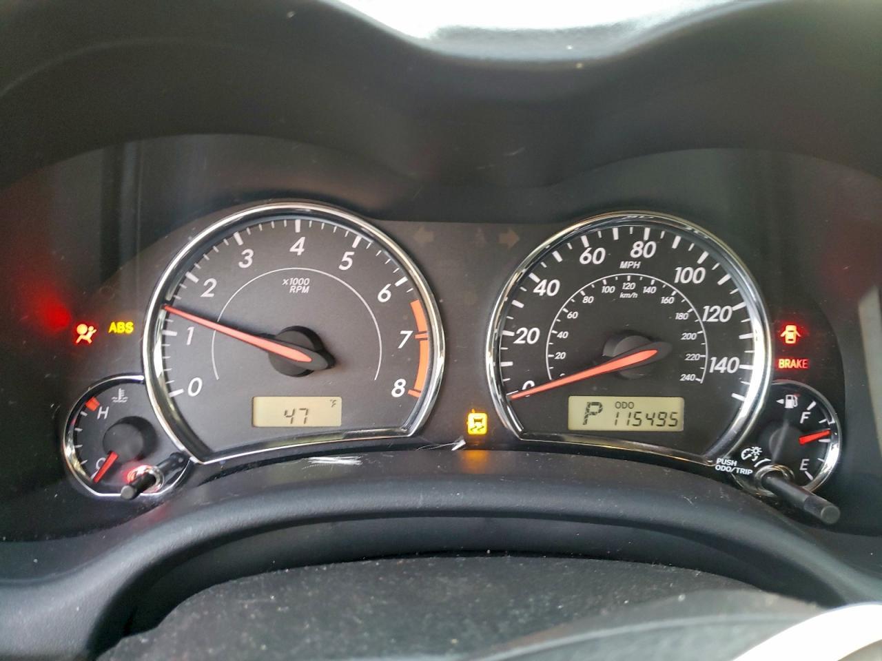 2012 TOYOTA COROLLA