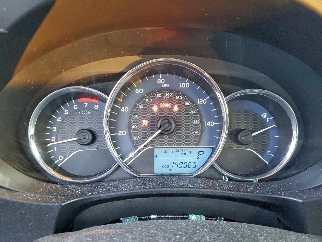 2016 TOYOTA COROLLA