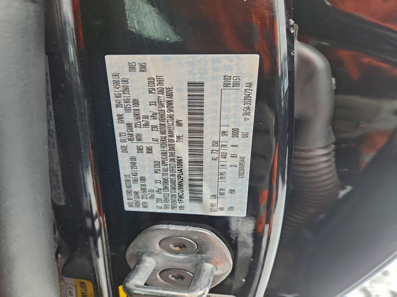 2023 FORD ESCAPE