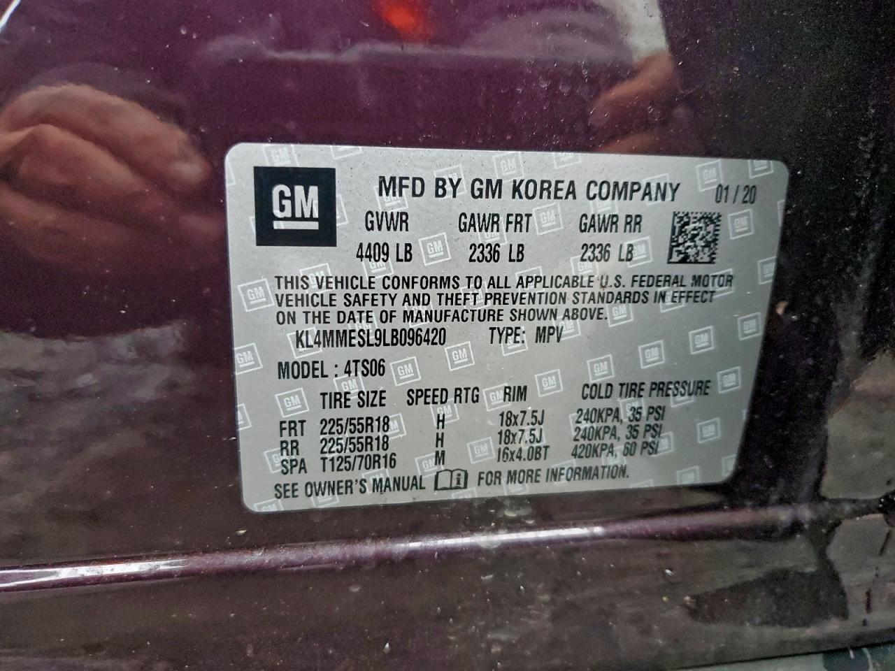 2020 BUICK Encore GX