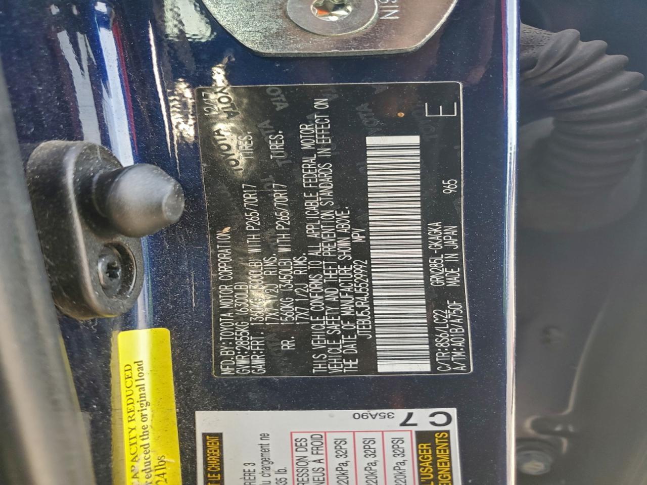 2018 TOYOTA 4Runner