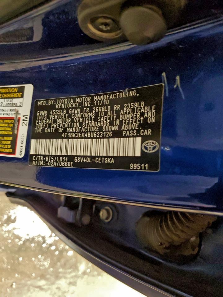 2011 TOYOTA CAMRY