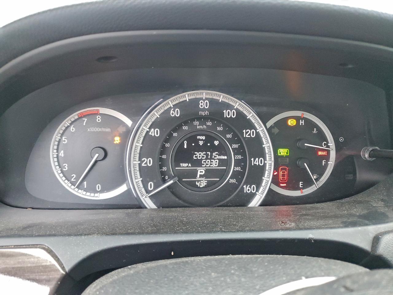 2016 HONDA ACCORD