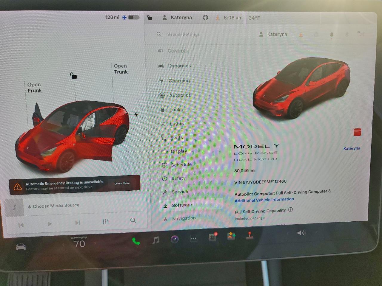 2021 TESLA MODEL Y