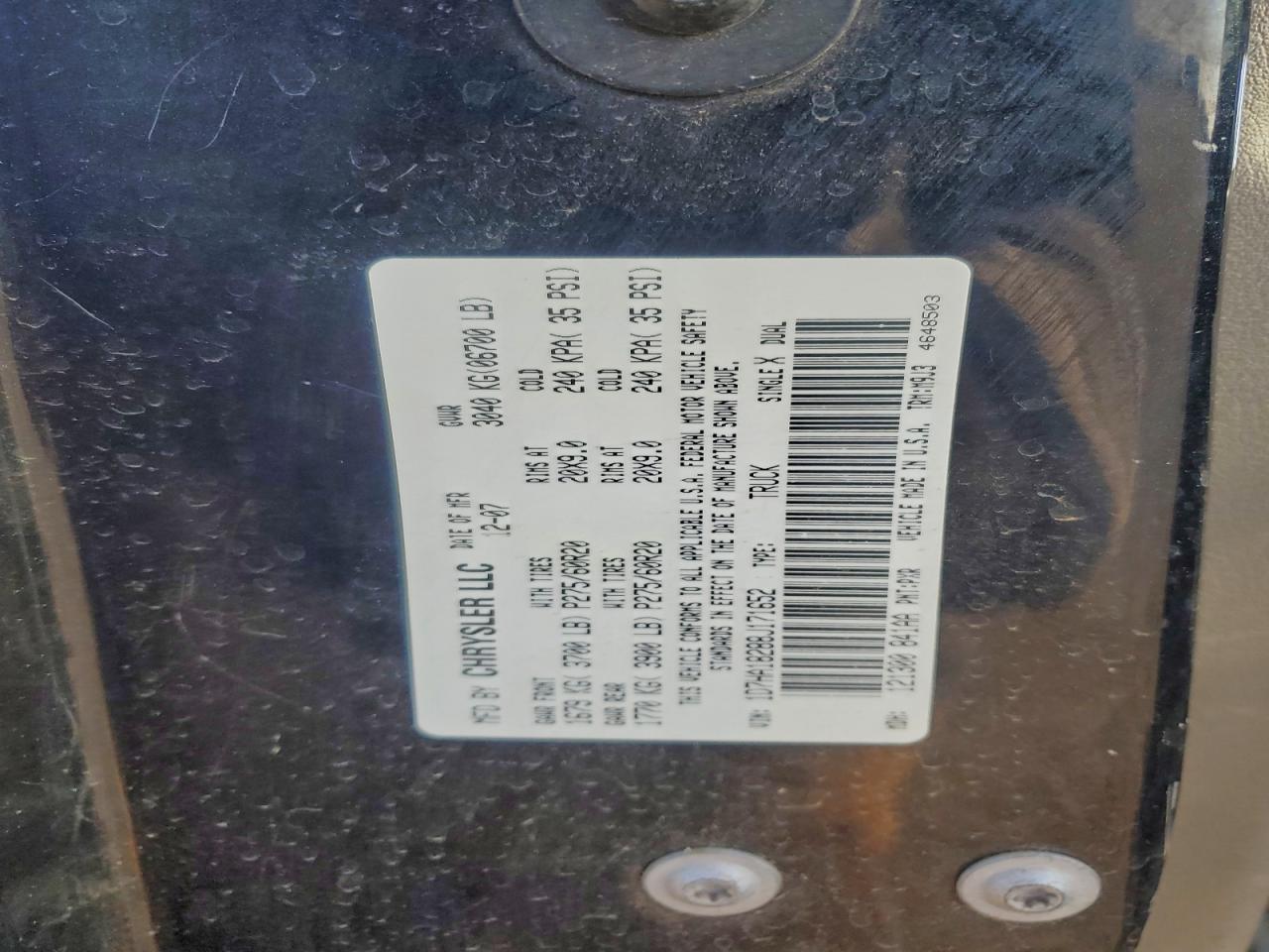 2008 DODGE RAM 1500