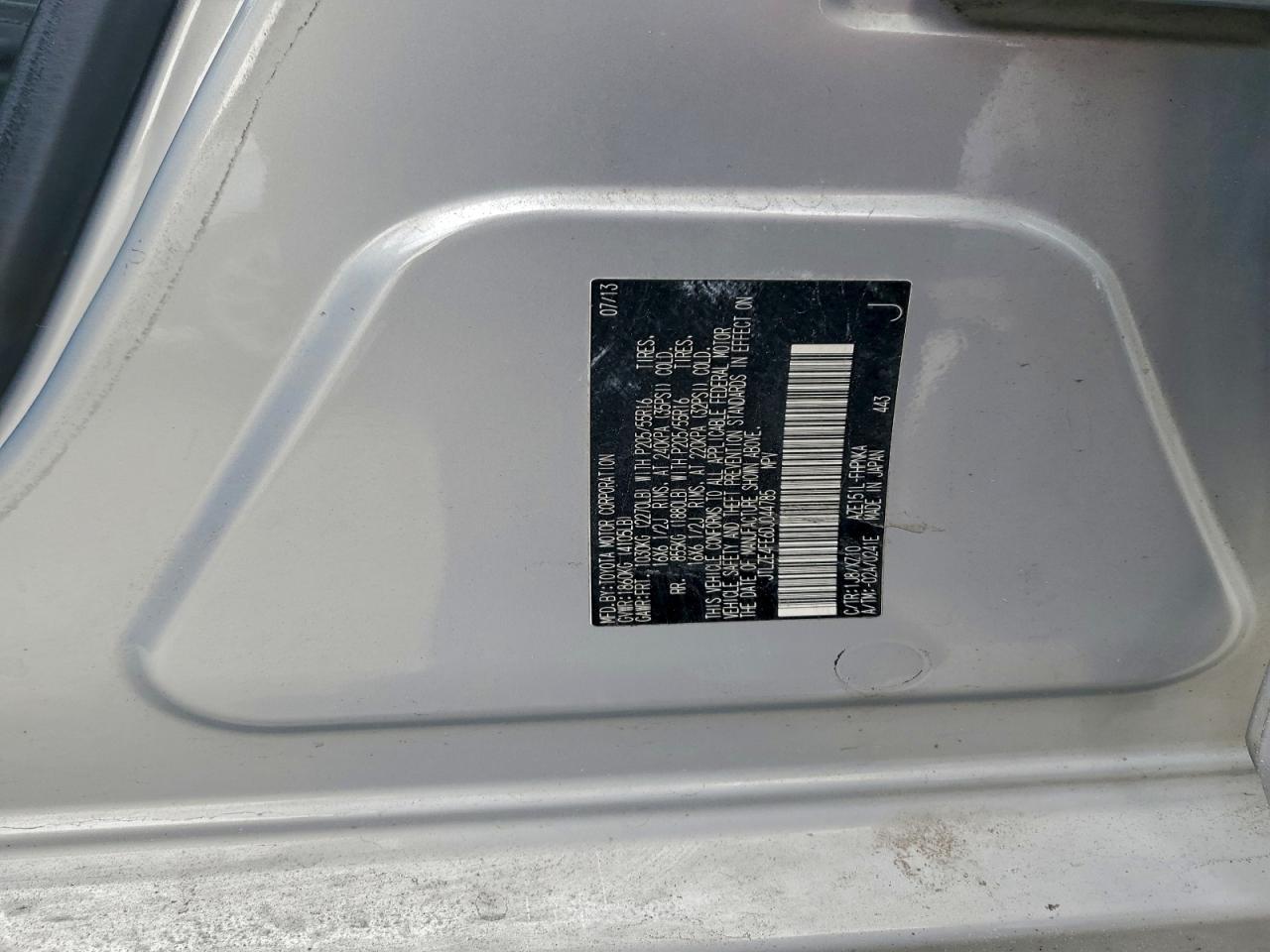 2013 TOYOTA SCION