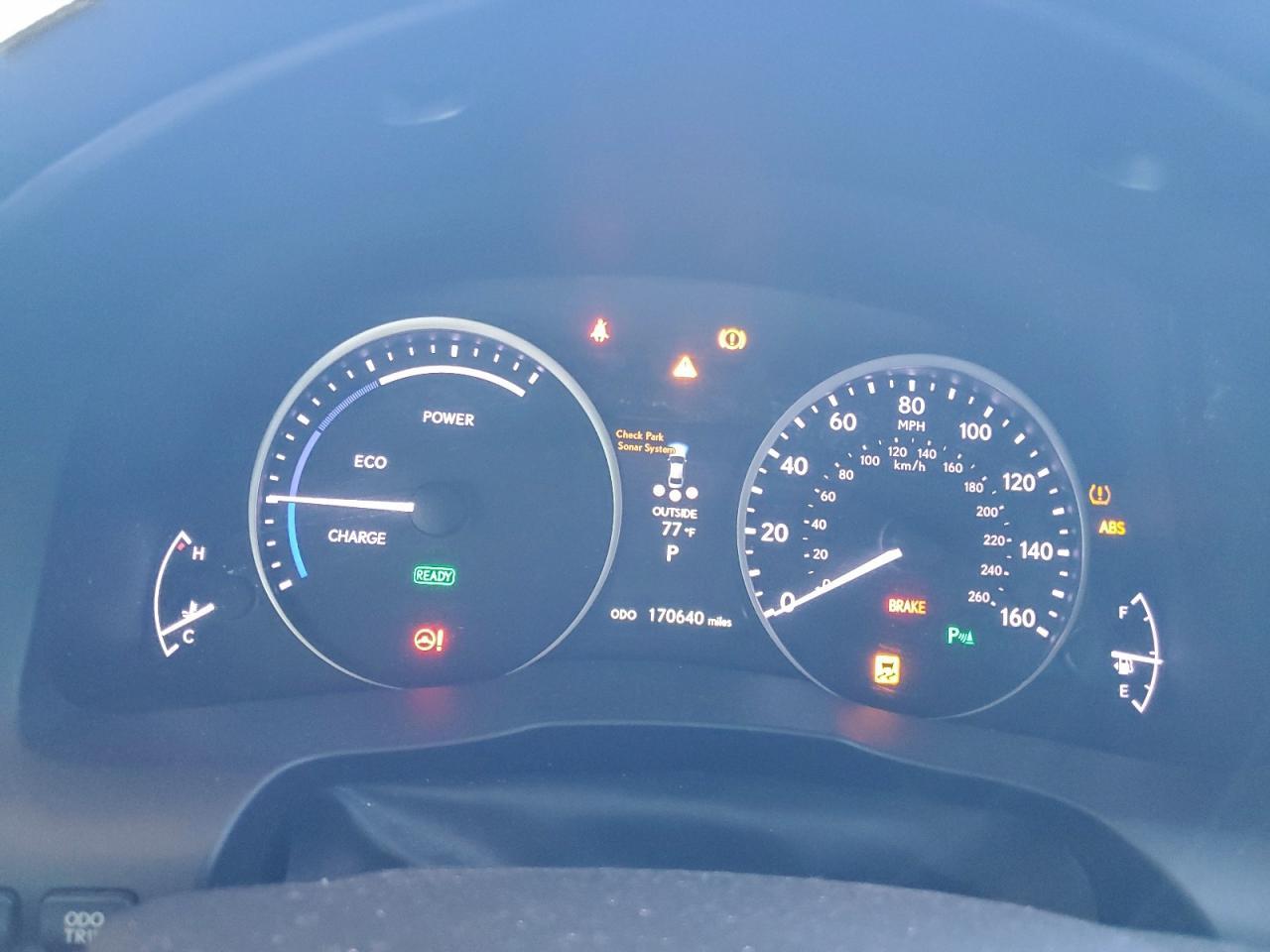 2013 LEXUS ES 300H