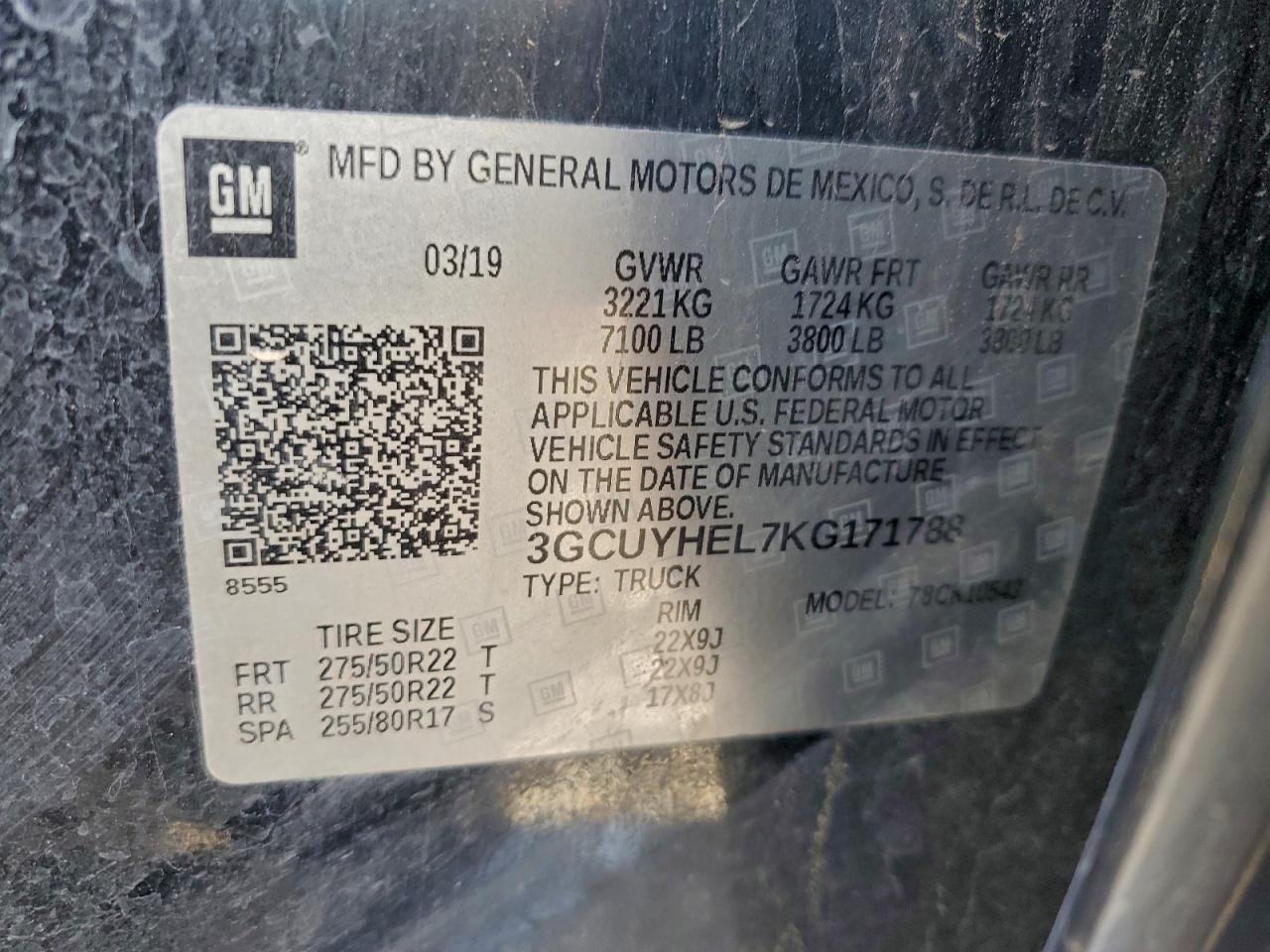 2019 CHEVROLET Silverado