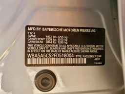2015 BMW 5 series