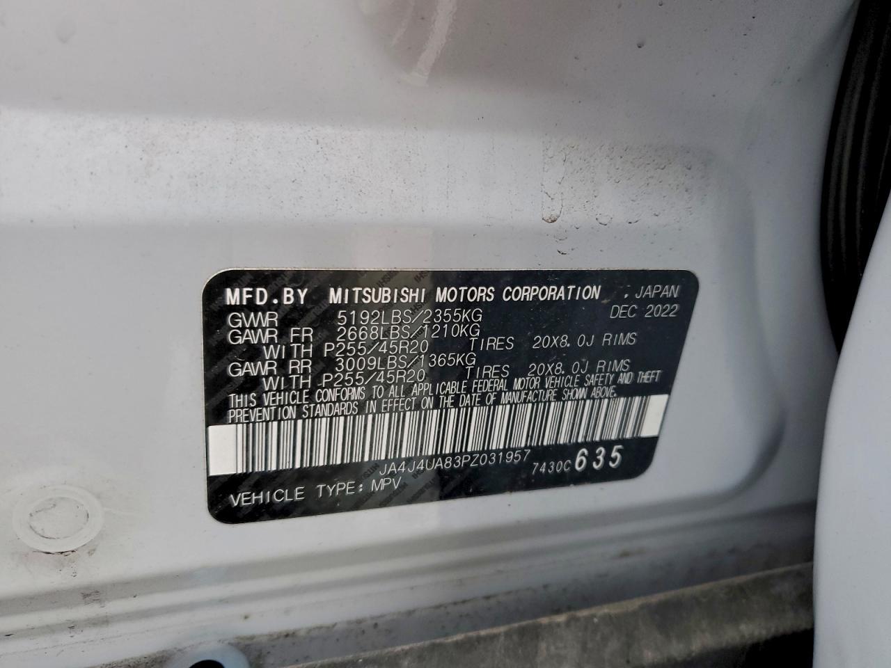 2023 MITSUBISHI outlander
