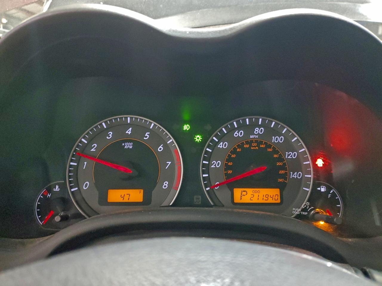 2010 TOYOTA COROLLA