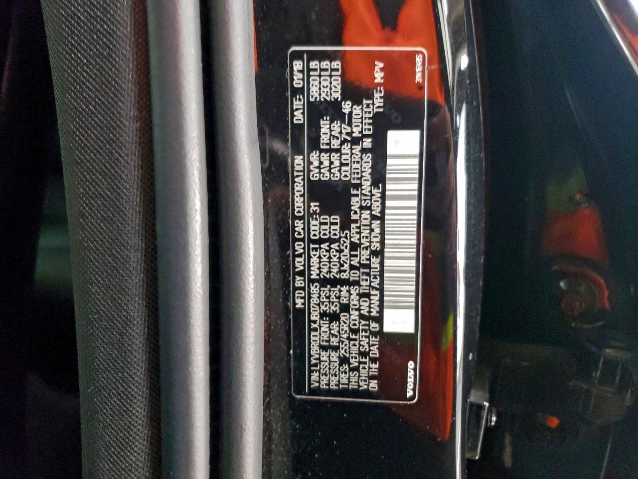 2018 VOLVO XC60