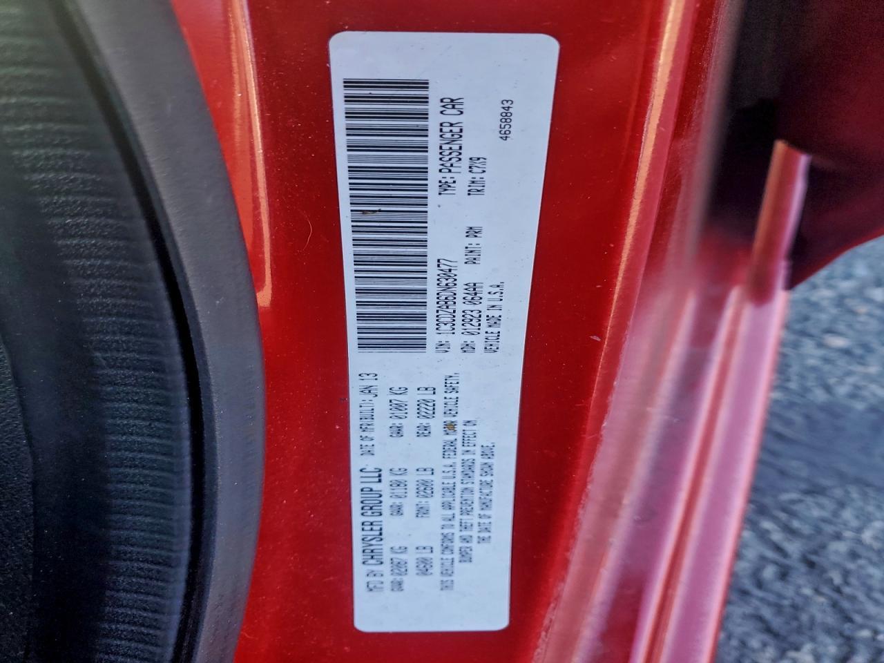 2013 DODGE Avenger