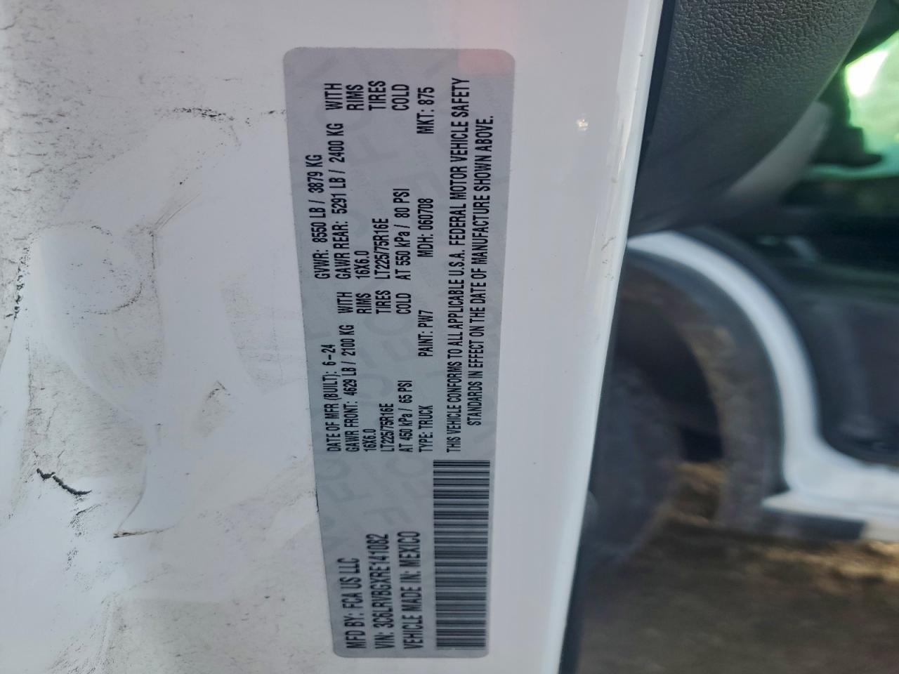 2024 RAM ProMaster 1500