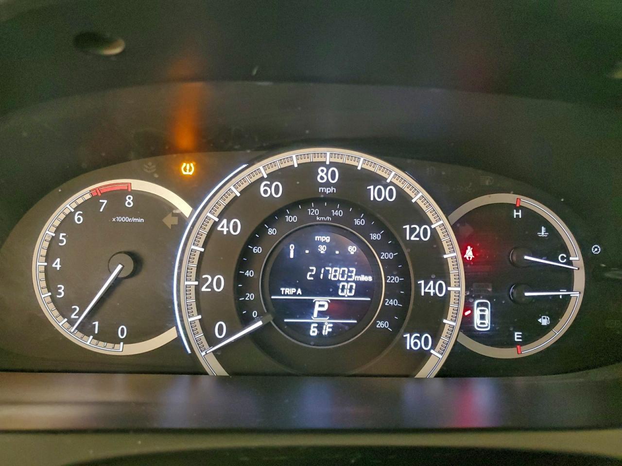 2013 HONDA ACCORD