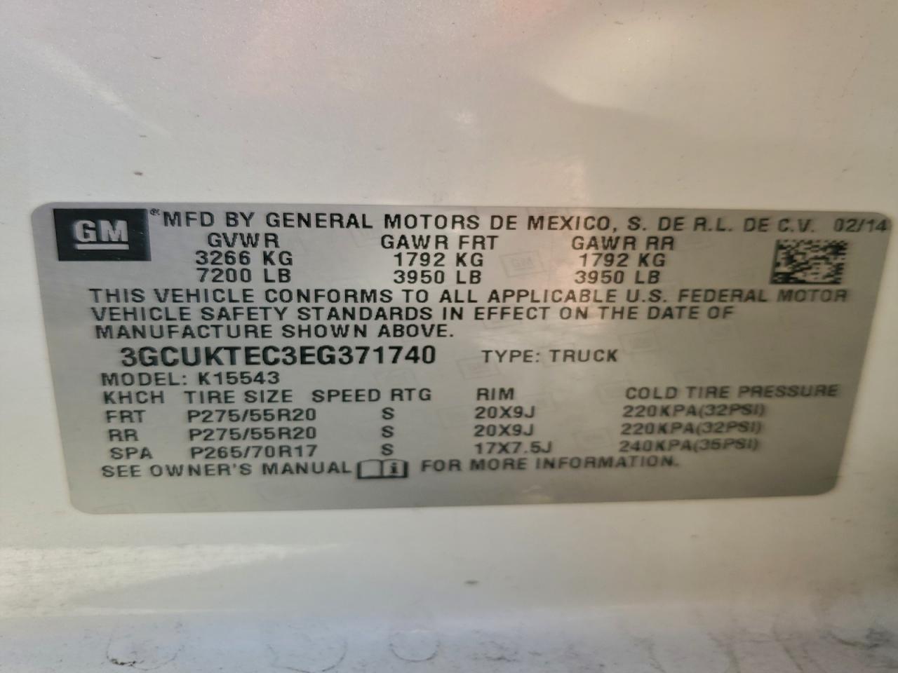 2014 CHEVROLET Silverado