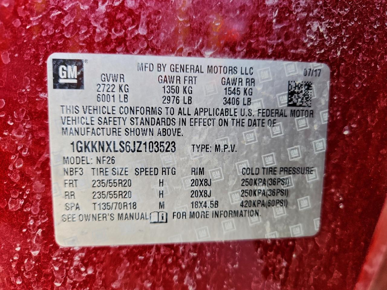 2018 GMC ACADIA