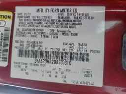 2013 FORD FUSION