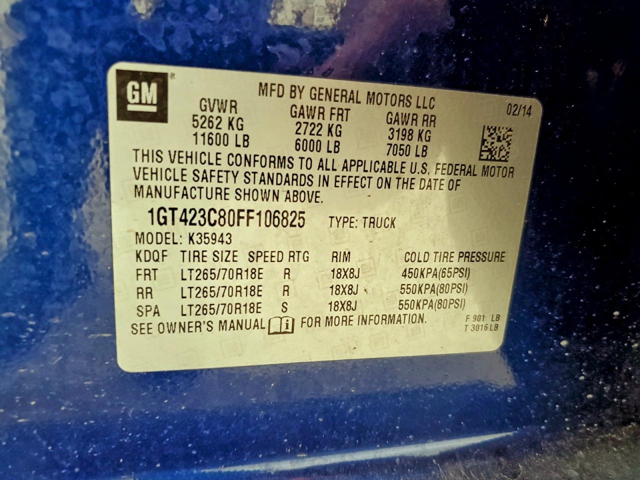 2015 GMC Sierra